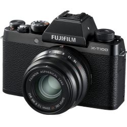 Fujifilm X-T100 Mirrorless Digital Camera (Body,Black)